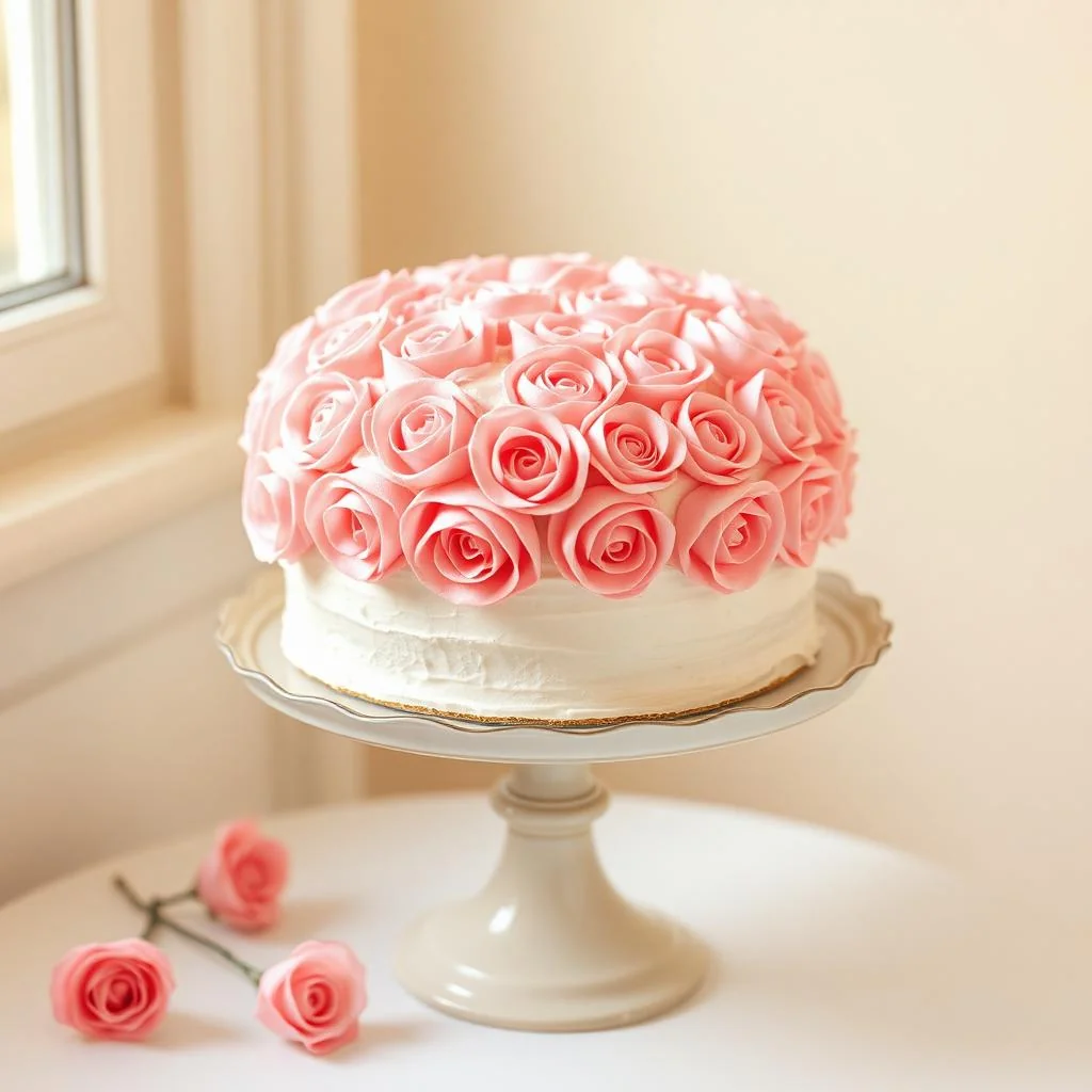 Signature Rose Cake